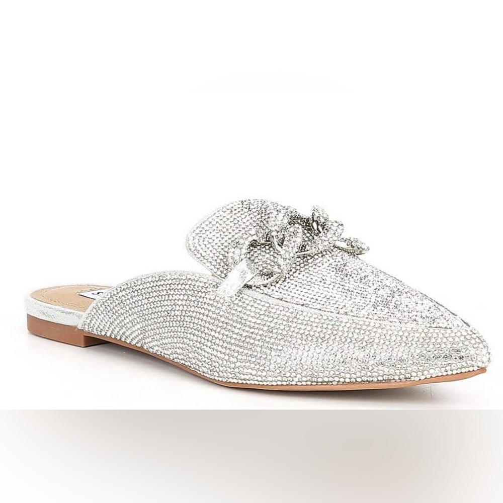 STEVE MADDEN Rhinestone FINN Mule Shoe NIB 9.5 - Picture 5 of 9